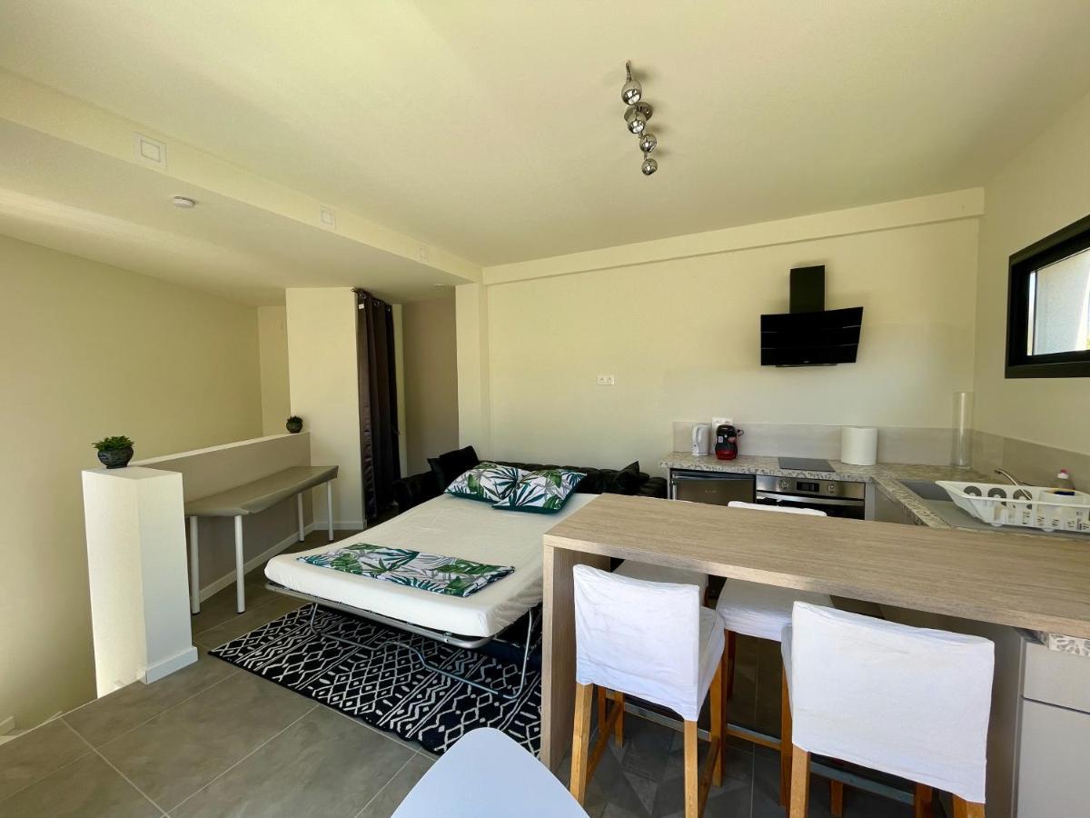 Appartement Souplex Jardin Proche Autoroute, Plages Et Attractions, Wifi - Tv, Calme Bessan Kültér fotó